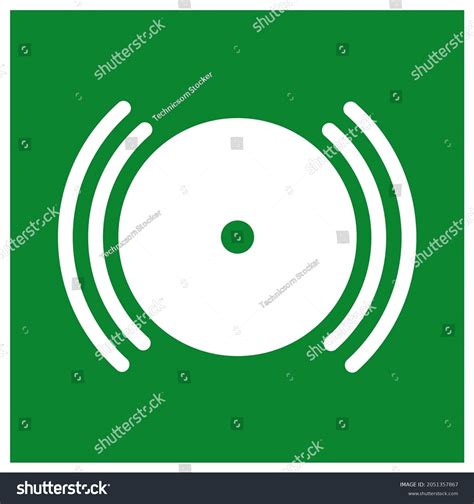 Fire Alarm Symbol Sign Vector Illustration Stock Vector (Royalty Free ...