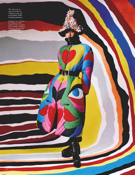 Rafael Pavarotti Flashes 70s Psychedelic Prints In British Vogue — Anne Of Carversville