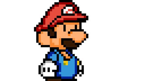 Pixilart - Pixel Paper Mario by Anonymous