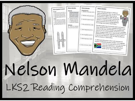 Lks2 Nelson Mandela Reading Comprehension Activity Teaching Resources