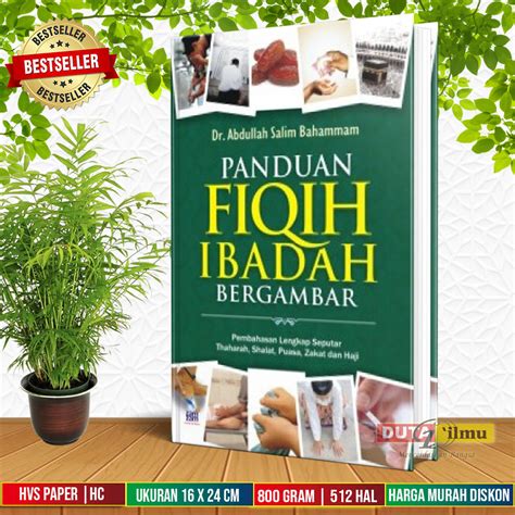 Jual Panduan Fiqih Ibadah Bergambar Thaharah Shalat Pusa Zakat Dan