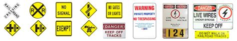 Railroad Signs And Labels Almetek Industries Inc