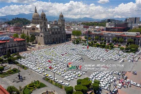 Protestan Taxistas Por Operativos En El Valle De Toluca