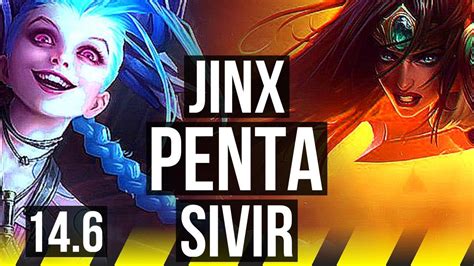 Jinx Amumu Vs Sivir Renata Glasc Adc Penta Legendary