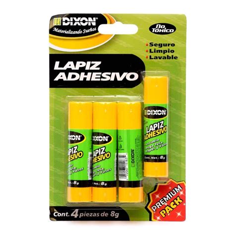 Lápiz adhesivo Dixon paquete con 4 pzas de 8 g c u Walmart