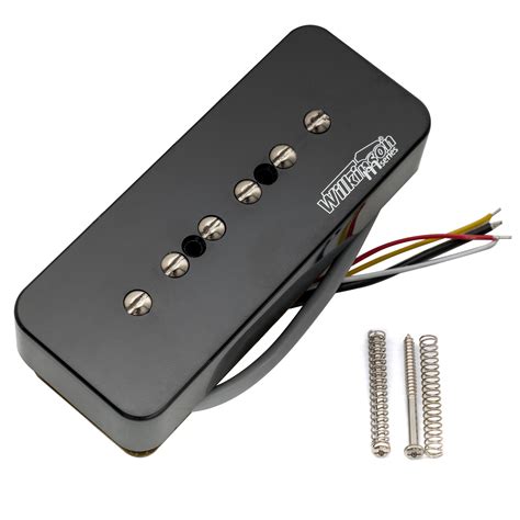 Wilkinson M Series Stacked P90 Soapbar Ceramic Single Coil Sized Humbucker Neck Pickup For Sglp