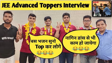 🔥 Jee Advanced Topper Interview Topper Tips And Strategy Youtube