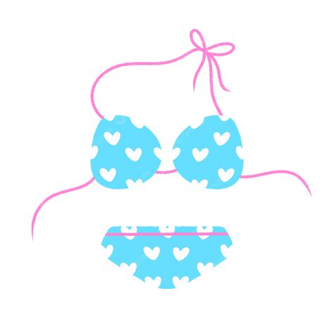 Cute Blue Bikini Art Illustration Cute Bikini Summer Bikinis Bikini