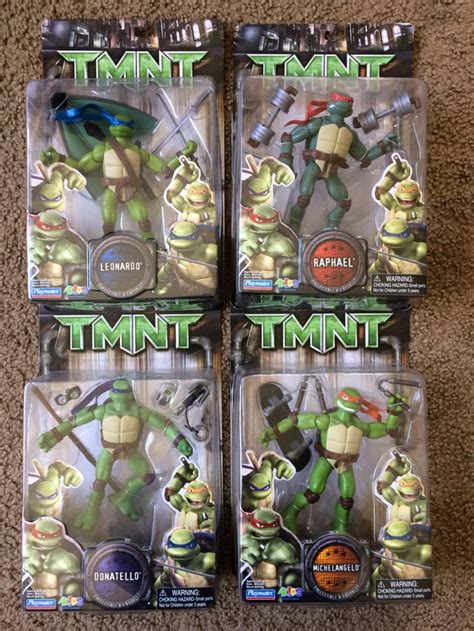 2007 Tmnt Movie Action Figues Valuable Rimagesofthe2000s