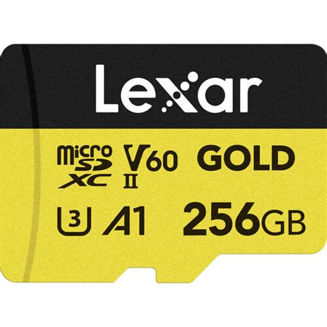 Lexar Gb Professional Gold Uhs Ii Microsdxc Lmsgold G Bnnng