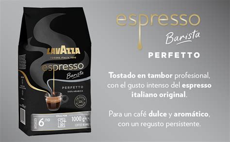 Lavazza Espresso Barista Perfetto Café en Grano Tostado Ideal para