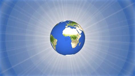 Rotating Beautiful Earth Planet Earth Planet Stock Footage Video (100% ...