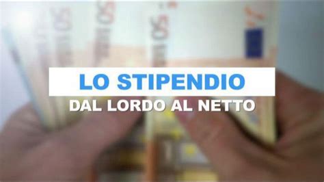 Come Calcolare Lo Stipendio Lordo E Netto