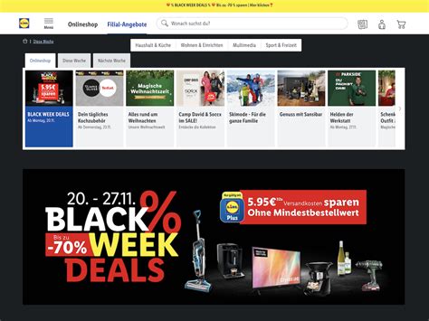 Black Friday Bei Lidl Alle Filial Angebote Deals Zur Black Friday