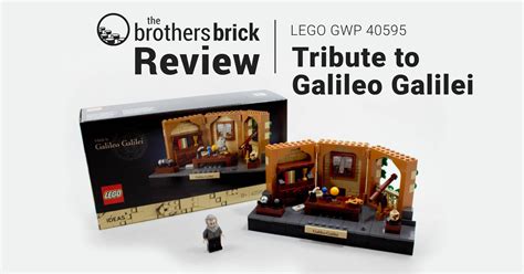 Lego Gwp Tribute To Galileo Galilei Tbb Review Cover The