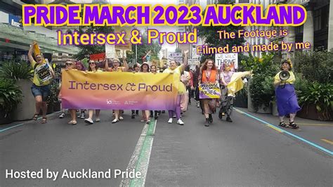 Pride March 2023 Auckland Intersex And Proud Youtube