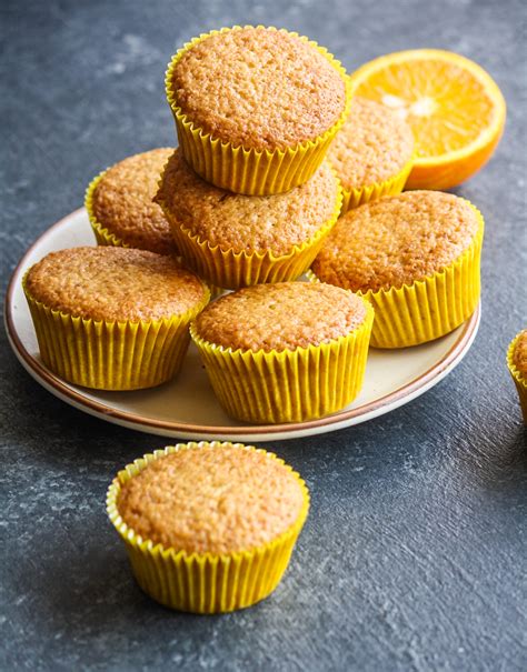 Orange Almond Muffins The Desserted Girl