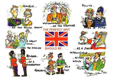 The Perfect Brit should be ... | Sprache