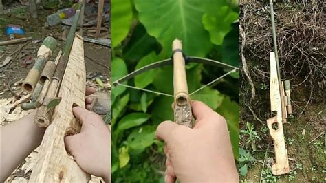 Top 5 Ideas How To Make A Gun Using Bamboo Youtube