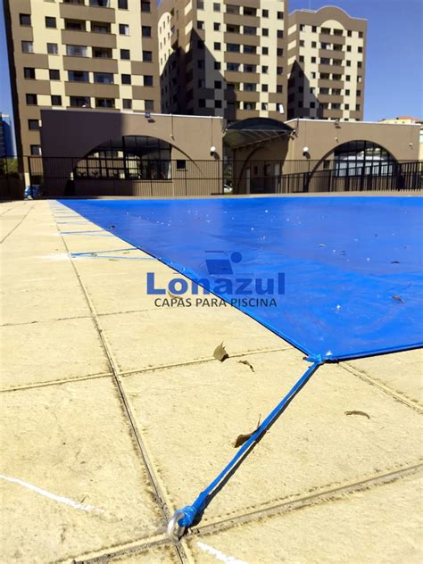 Lona Azul Para Piscina 10x5 5 PVC Vinil 500 Micras 5 5x10 Lonazul