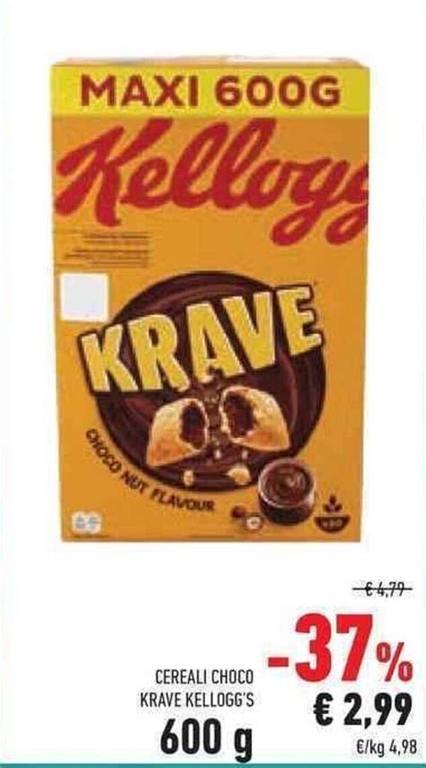 CEREALI CHOCO KRAVE KELLOGG S 600 G Offerta Di Conad Superstore