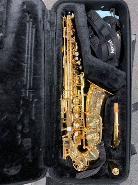 HW Audio Jupiter Alto Saxophone In Case Model JAS 567 565 Used