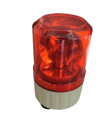 Sinalizador Rotativo Luminoso Vermelho Mm V Ac Tomaralves Lda