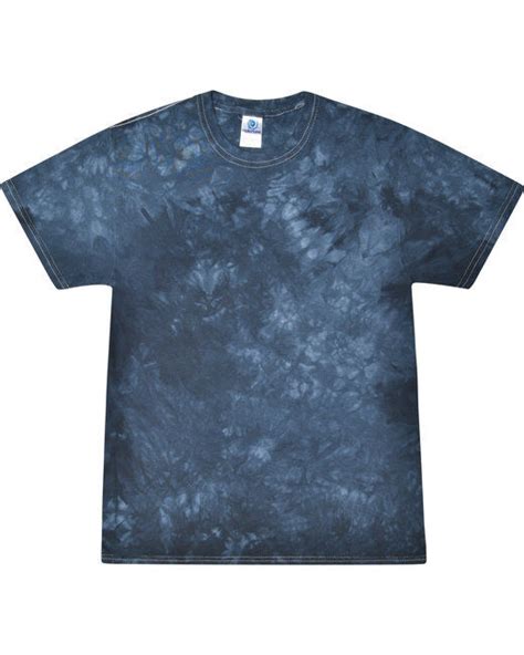 Tie Dye 1390 Unisex Short Sleeve Stylish Crystal Crumple Dyed Wash T