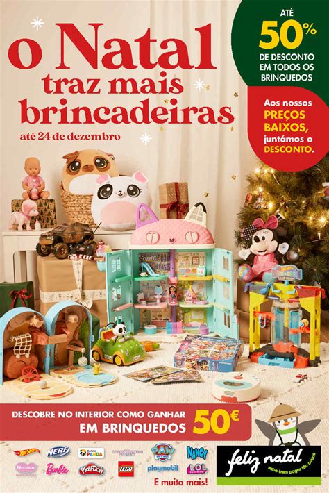 Antevis O Folheto Pingo Doce Hiper Brinquedos Natal Promo Es