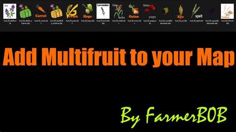 Farmerb0bs Multifruit Pack V10 Fs22 Mod Farming Simulator 22 Mod