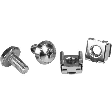 Startech Pkg M Mounting Screws And Cage Nuts For Server Rack