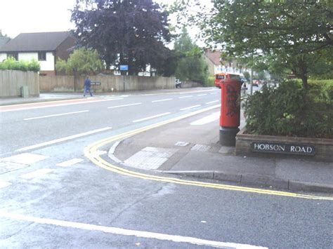 Banbury Road From Hobson Road Roger Templeman Geograph Britain And