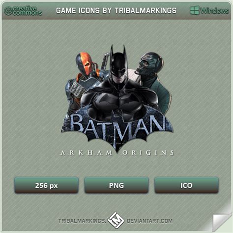 Batman Arkham Origins Icon By Killboxgraphics On Deviantart