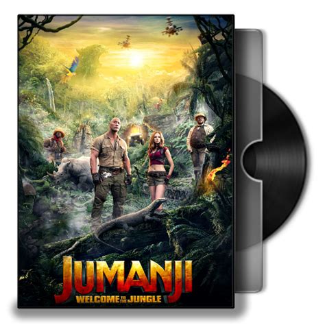 Jumanji Welcome To The Jungle 2017 Folder Icon By Bodskih On Deviantart