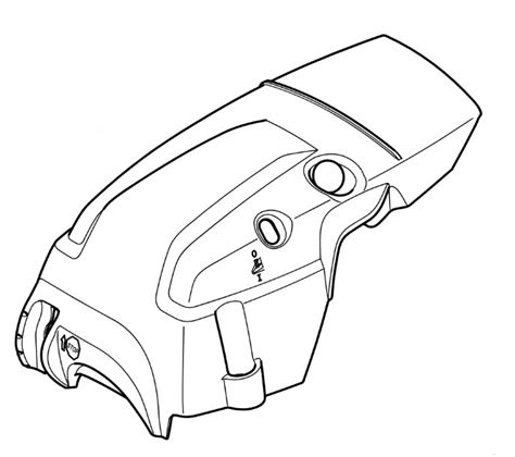 Pokrywa MS 261 C M VW Do Pilarek Stihl 11410801640