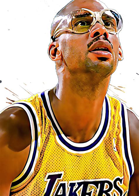 Kareem Abdul Jabbar Poster Los Angeles Lakers Poster Print Etsy