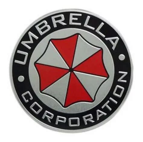 Emblema Adesivo Aluminio Resident Evil Umbrella 3d MercadoLivre