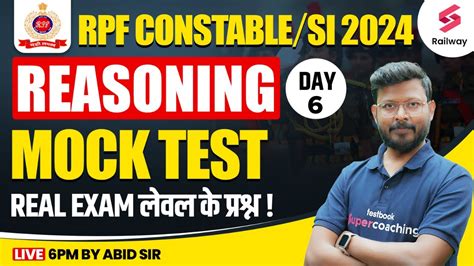 Rpf Reasoning Rpf Constable Reasoning Mock Test Day