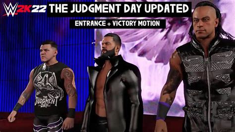 Wwe K The Judgment Day Updated Attires Entrance Victory