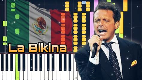 La Bikina Instrumental Luis Miguel Tema En Piano YouTube