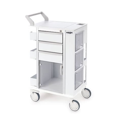 Insight Ergo Phlebotomy Cart With 5 Casters Marketlab