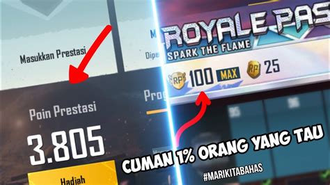 Cara Menyelesaikan Misi Royale Pass Point Prestasi Dengan Cepat