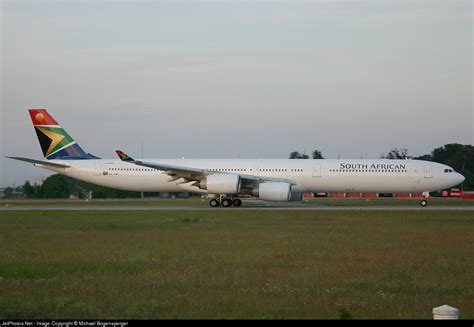 Zs Snc Airbus A South African Airways Michael Bogensperger