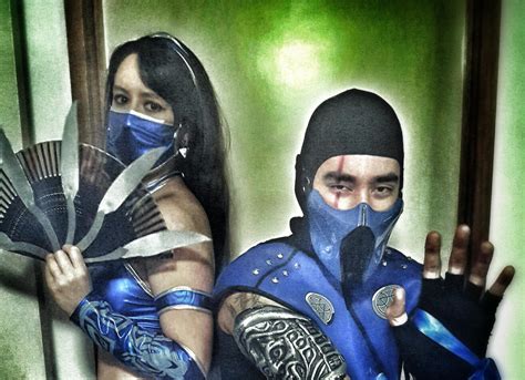 Sub Zero And Kitana By Samieggpower On Deviantart