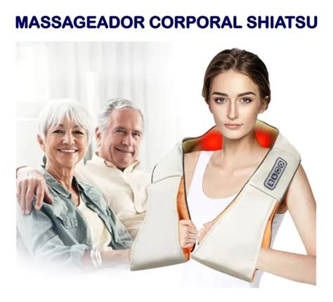 Colete Shiatsu Pesco O Massageador Cervical Ombros Lombar