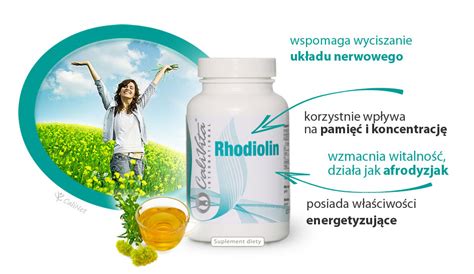Rhodiolin - Suplementy CaliVita - Niezależny dystrybutor