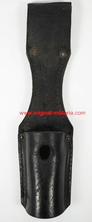 Wehrmacht Leather K98 Bayonet Frog Wiht Rbnr Original Militaria