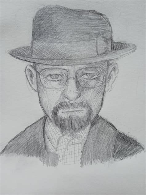 My Attempt At Drawing Heisenberg Rdrawing