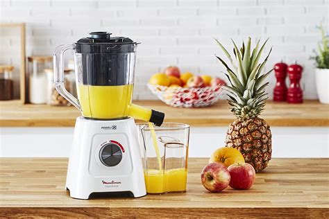 Moulinex Blendforce 2 In 1 Blender With Juicer Jar 600 Watts White