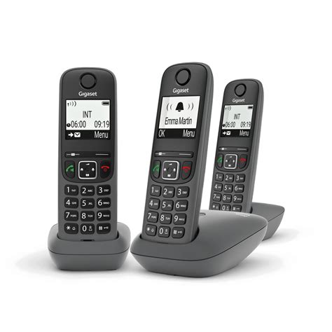 Gigaset As Trio Cordless Dect Gap Vivavoce Trio